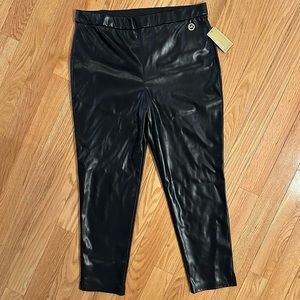 NWT Michael Kors Faux Leather Pants